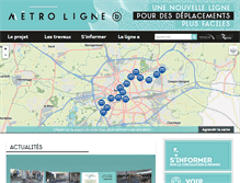 Tablet Screenshot of metro-rennes-metropole.fr